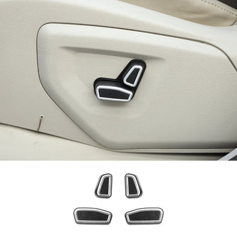 For  2011+ Jeep Grand Cherokee 4x Seat Adjustment Switch Button Decor Cover Trim RT-TCZ