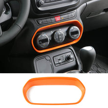 For 2015-2018 Jeep Renegade Air Conditioner Adjust Switch Decor Frame Cover Trim RT-TCZ