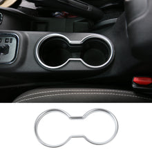 For 2010-2018 Jeep Wrangler JK JKU Front Water Cup Holder Trim Cover ABS Interior Decor RT-TCZ