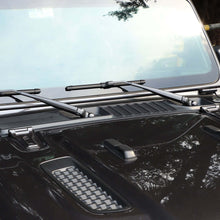 RT-TCZ Front Window Rain Wiper Nozzle Cover Trim for Jeep Wrangler JL JLU 2018+ & Gladiator JT 2020+ Accessories