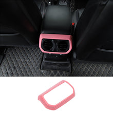 For 2018+ Jeep Wrangler JL JLU Rear Back Seat Air Vents Trim Air-Condition Vent Cover Panel Bezel ABS RT-TCZ