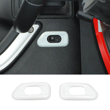 For 2010-2017 Jeep Wrangler JK Door Handle Lock Switch Button Cover Decoration Frame Trim ABS RT-TCZ