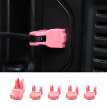 For 2018+ Jeep Wrangler JL JLU 5PCS Door Limited Stopper Protective Cover Trim RT-TCZ