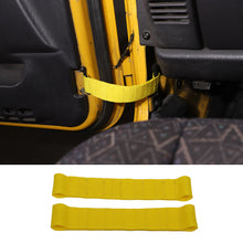 For Jeep Wrangler CJ YJ TJ JK Front & Rear Heavy Duty Door Limiting Check Strap 2PCS RT-TCZ