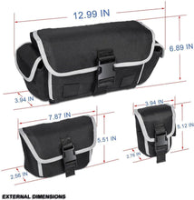RT-TCZ Car Backseat Storage Bag & Multi-Size Tailgate Organizer Bag for Jeep Wrangler YJ TJ JK JKU JL JLU