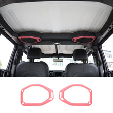 For 2018-2023 Jeep Wrangler JL JLU & Gladiator JT Top Roof Speaker Ring Trim Cover RT-TCZ