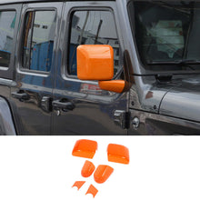 For 2018+ Jeep Wrangler JL JLU & Gladiator JT Side Rearview Mirror & Base Trim Cover RT-TCZ