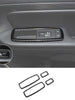 For Jeep Grand Cherokee 11+ &compass 14+ Interior Door Window Switch Cover Trim RT-TCZ