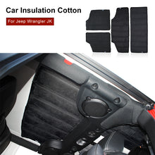 RT-TCZ Headliner Hardtop Insulation Roof Insulation Cotton for 2007-2010 Jeep Wrangler JK JKU 4 Doors