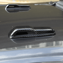 For 2018+ Jeep Wrangler JL & Gladiator JT 2 PCS Engine Hood Bumper Cover Decoration Trim Style-B RT-TCZ