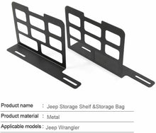 For Jeep Wrangler JK JKU JL TJ Trunk Rack Shelves & Camping Mat Tool Kit Storage RT-TCZ