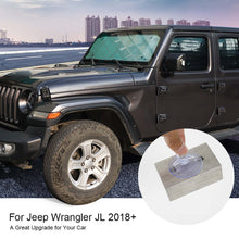 For 2018+ Jeep Wrangler JL 2 Door 6pcs Window Sun Shade Heat Visor Shield Cover RT-TCZ