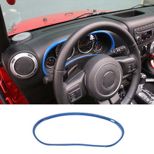 For 2011-2017 Jeep Wrangler JK JKU Dashboard Ring Trim Instrument Box Decor Cover RT-TCZ