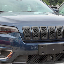 For 2019+ Jeep Cherokee Front Grille Inserts Cover Trim Kit RT-TCZ