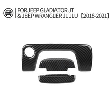 For 2018+ Jeep Wrangler JL & Gladiator JT Armrest Storage Box Switch Trim Cover RT-TCZ