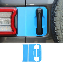 For 2018+ Jeep Wrangler JL JLU Tailgate Door Handle Panel Decor Cover Trim RT-TCZ