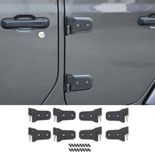 For 2018+ Jeep Wrangler JL JLU 2/4Door Door Hinge Original Accessories Black USA Flag RT-TCZ