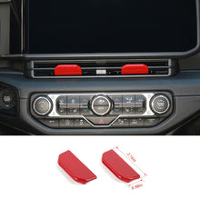 For 2024+ Jeep Wrangler JL/Gladiator JT Central Air Vent Outlet Adjust Cover Trim Decors RT-TCZ