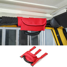 RT-TCZ Red Roll Bar Grab Grip Handles Sunglasses Storage Bag for Jeep Wrangler TJ JK JL