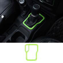 For 2018+ Jeep Wrangler JL JLU & Gladiator JT Gear Shift Panel Trim Cover Frame ABS RT-TCZ