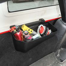 For 2007-2017 Jeep Wrangler JKU 4-Door Trunk Rear Cargo Storage Box Organizer, Compartment Box Bins, Black RT-TCZ