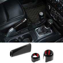 For 2018+ Jeep Wrangler JL JLU&Gladiator JT Handbrake Brake Gear Shift 4WD Panel Trim Cover RT-TCZ