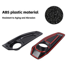 For 2018+ Jeep Wrangler JL/Gladiator JT Front Fog Lamp Light Cover Trim &  Front Bumper Fog Light Cover Trim RT-TCZ