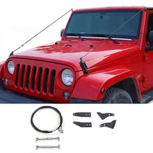 For 2007-2018 Jeep Wrangler JK JKU Hood Limb Risers Kit Sub-line Branches