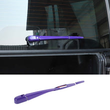 For 2018+ Jeep Wrangler JL JLU Carbon Fiber Rear Window Windshield Wiper Blade Trim Cover RT-TCZ