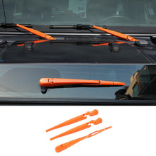 For 2018+ Jeep Wrangler JL Front & Rear Window Windshield Wiper Cover Trim RT-TCZ