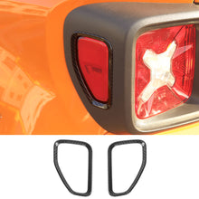 RT-TCZ 2PCS Rear Tail Light Lamp Cover Frame Trim For Jeep Renegade 2016+