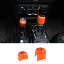 For 2018+ Jeep Wrangler JL/JT Four Wheel Drive Gear Shift Head Trim Cover RT-TCZ