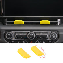 For 2024+ Jeep Wrangler JL/Gladiator JT Central Air Vent Outlet Adjust Cover Trim Decors RT-TCZ