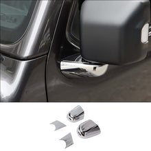 For 2018+ Jeep Wrangler JL JLU & Gladiator JT 4pcs Rearview Side Mirrors Base Cover Trim RT-TCZ