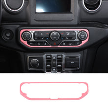 For 2018-2023 Jeep Wrangler JL JLU  & Gladiator JT Center Control Air Conditioner Switch Trim Frame RT-TCZ