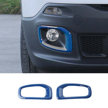 For 2016-2018 Jeep Renegade Front Fog Light Lamp Frame Trim Decor Cover RT-TCZ