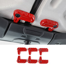For 2018-2023 Jeep Wrangler JL JLU Interior Trim Full Set Available Separately Red RT-TCZ