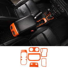 For 2018+ Jeep Wrangler JL JLU & Gladiator JT 6PCS Gear Shift Cup Holder Rear Air Vent Trim Kit RT-TCZ