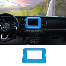 For 2018-2023 Jeep Wrangler JL & Gladiator JT GPS Navigation Panel Cover Trim RT-TCZ