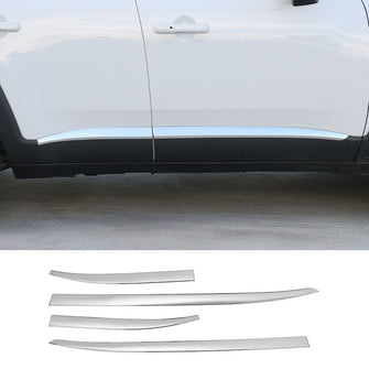 RT-TCZ Car Body Door Side Molding Trim Styling Fit For 2016+ Jeep Renegade