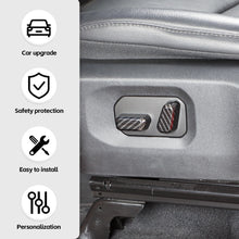 For 2024+ Jeep Wrangler JL & Gladiator JT Power Seat Adjustment Switch Trim Cover RT-TCZ