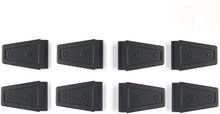 For 2007-2018 Jeep Wrangler JK JKU Door Hinge Covers Trim ABS Black RT-TCZ
