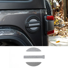 For 2018+ Jeep Wrangler JL JLU 3X Fuel Tank Cap Decor Cover Trim Aluminum RT-TCZ