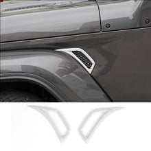 For 2018+ Jeep Wrangler JL  & Gladiator JT  Side Wheel Eyebrow Air Vent Outlet Cover Trim RT-TCZ