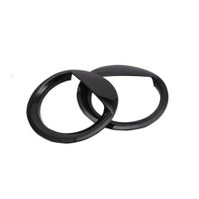 For 2011-2016 Jeep Patriot Headlight Trim Cover ABS Angry Birds Style Front Lamp Bezels RT-TCZ