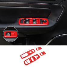 For Jeep Grand Cherokee 2011-2020 &Cherokee 2014+ Window Lift Switch Button Cover Trim RT-TCZ