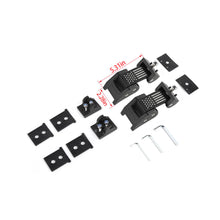 For 1997-2006 Jeep Wrangler TJ Hood Latches Catch Cover American Flag Black RT-TCZ