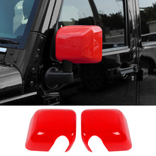 For 2007-2017 Jeep Wrangler JK JKU Side Rear View Mirror Cover Trim Frame RT-TCZ