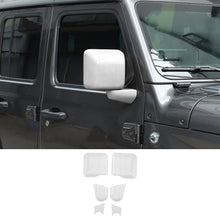 For 2018+ Jeep Wrangler JL JLU & Gladiator JT Side Rearview Mirror & Base Trim Cover RT-TCZ