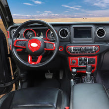 RT-TCZ 22PCS Full Interior Trim Cover Kit For Jeep Wrangler JL 2018-2023 Accessories
